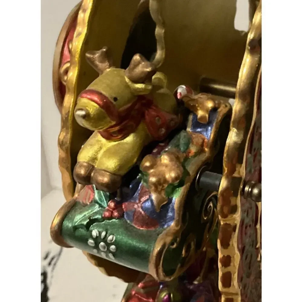 Santa & Snowman Ferris Wheel Decor